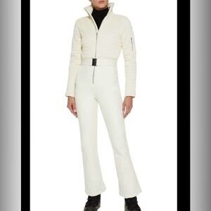 Cordova White Ski Suit
